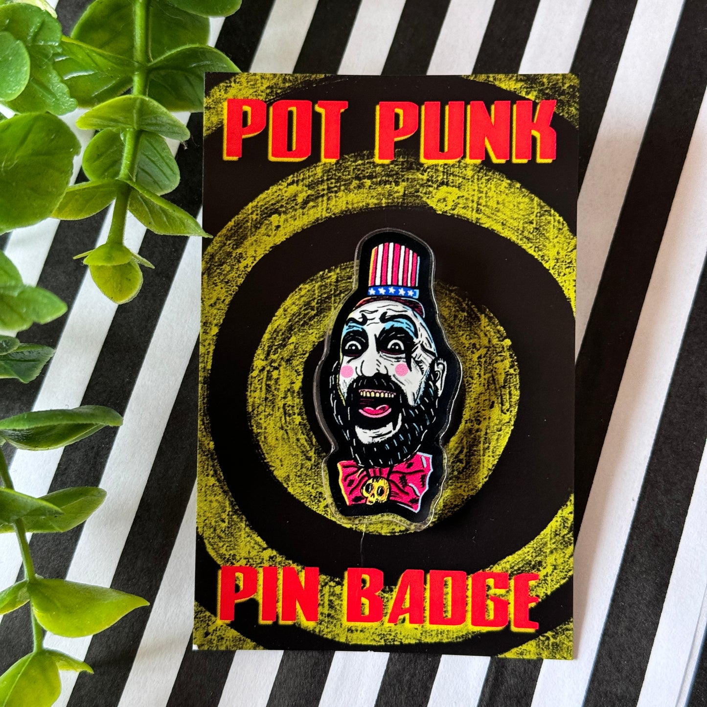 Spaulding ACRYLIC PIN BADGE