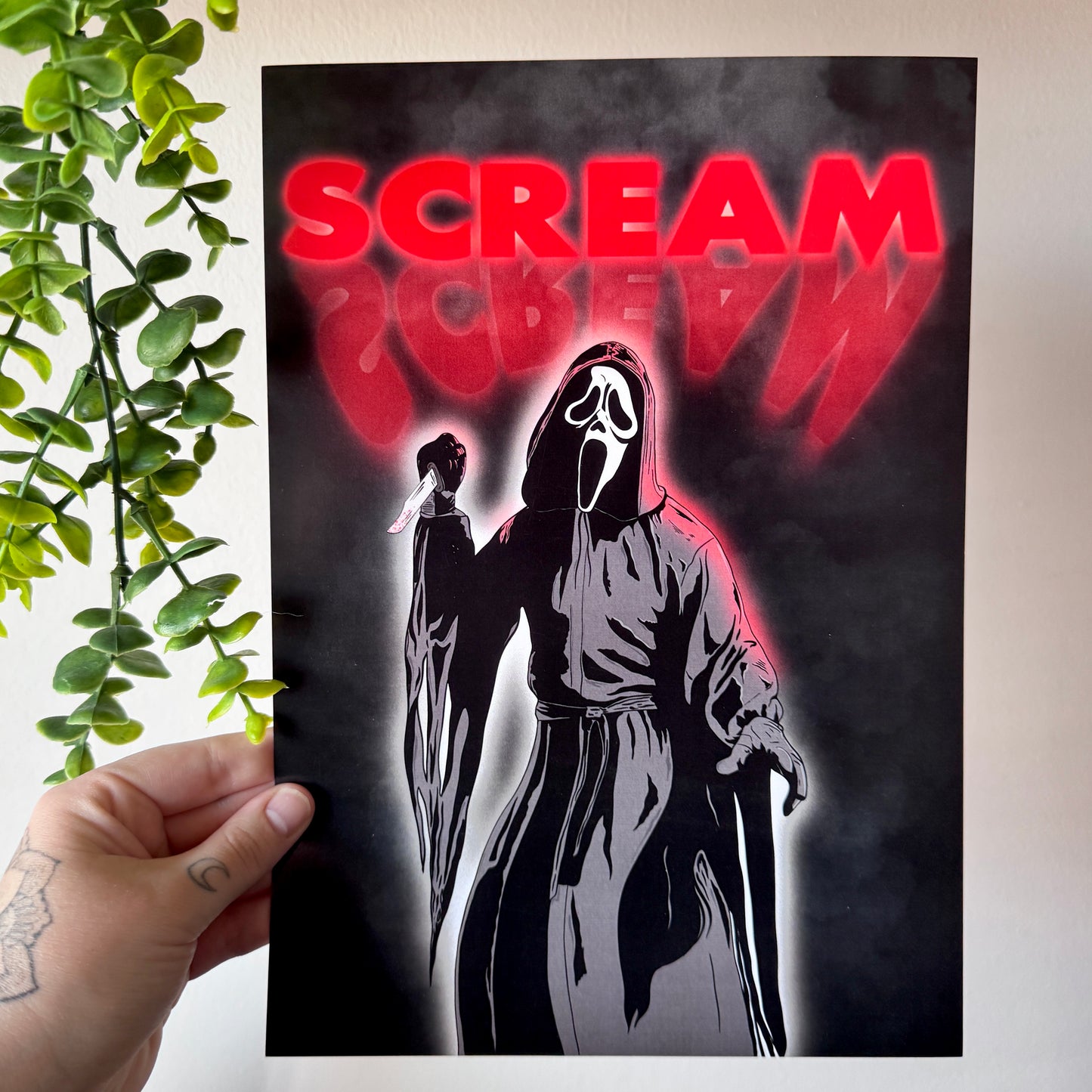 Ghostface / Scream - Horror Movie Print