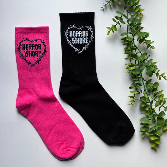 Horror Whore Socks