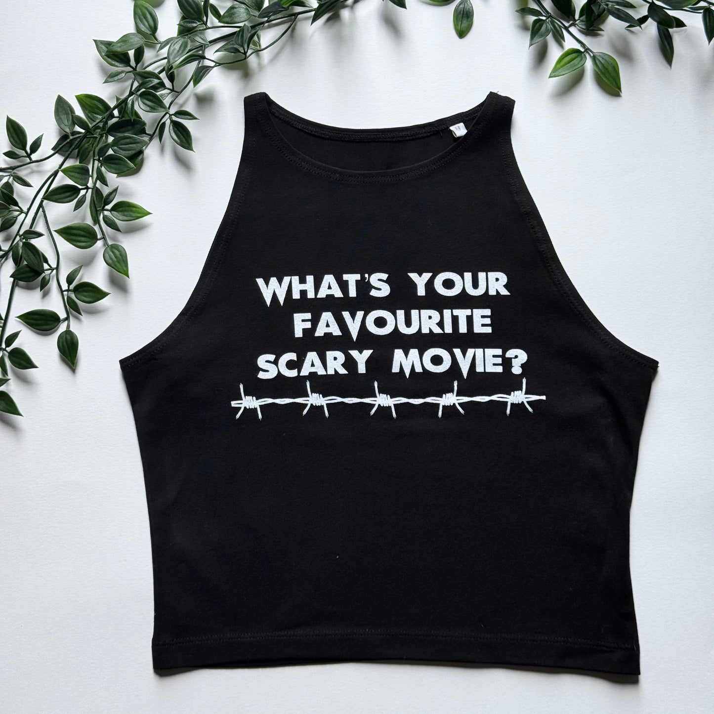 Scream Crop Top