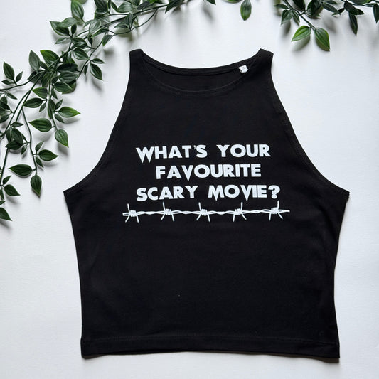 Scream Crop Top
