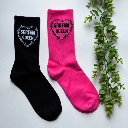 Scream Queen Socks