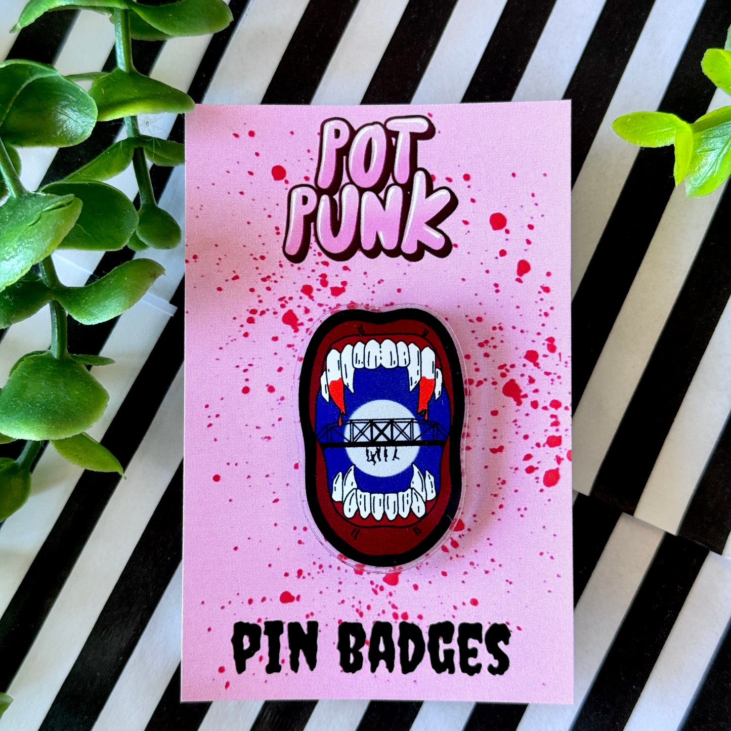 Lost Boys Acrylic Pin Badge