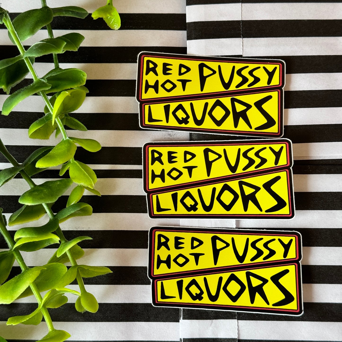 Red Hot Liquors Stickers