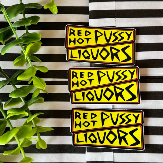 Red Hot Liquors Stickers