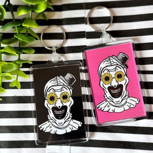 Art The Clown Double Sided Keyrings