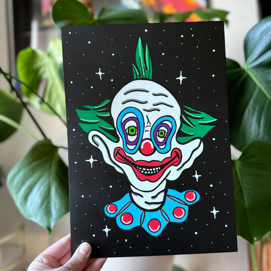 ORIGINAL Shorty Killer Klowns PAINTING