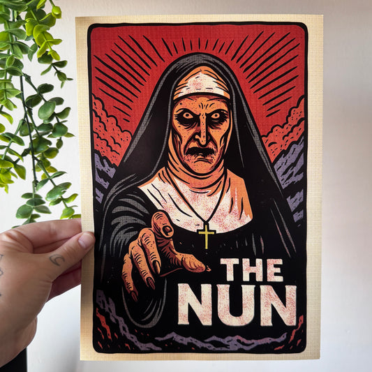 The Nun - Horror Movie Print