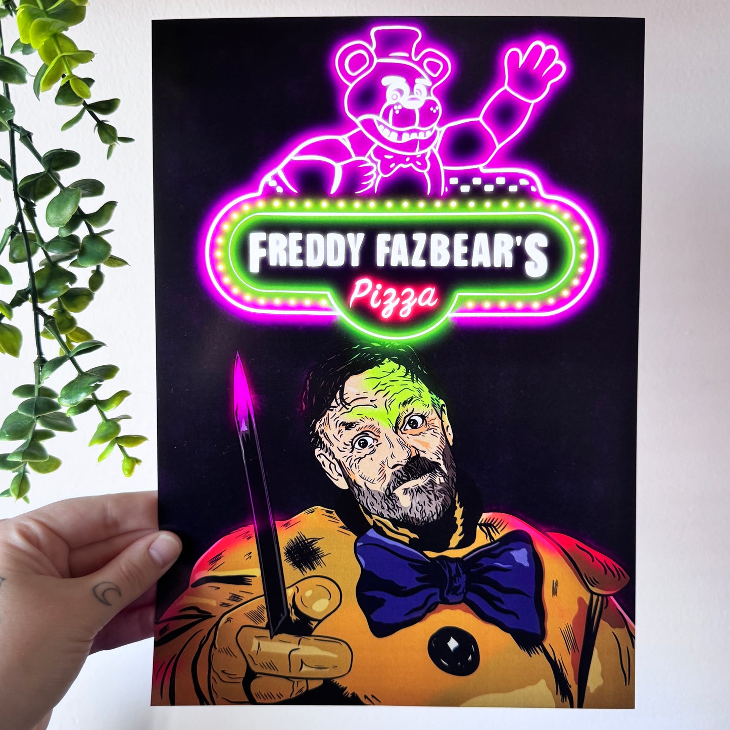 Five Nights At Freddy’s - Horror Movie Print