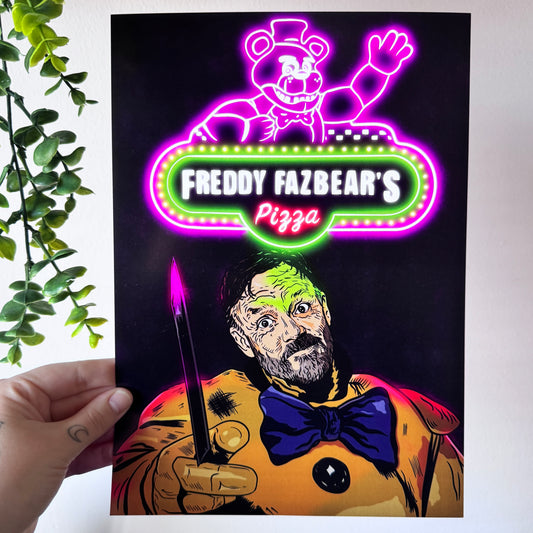 Five Nights At Freddy’s - Horror Movie Print