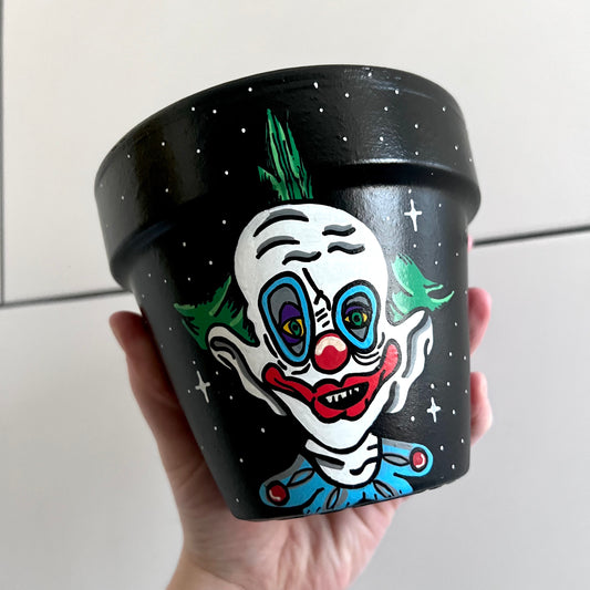 Shorty Killer Klowns Hand Painted Planter - 13cm